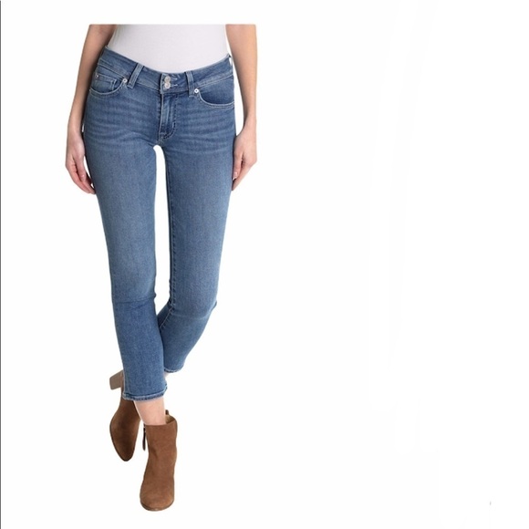 HUDSON Ginny Straight Cropped Jeans size 27 - Picture 2 of 10